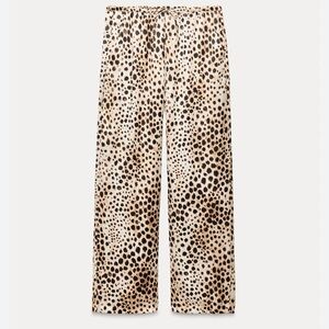 Zara Leopard Print XL Pants